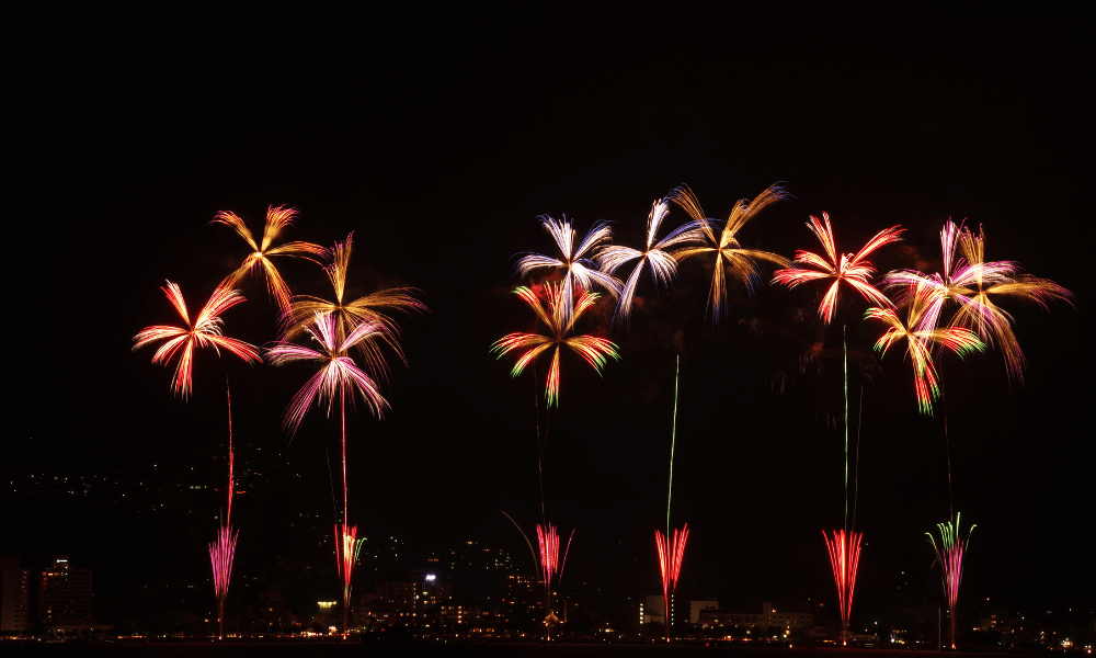 諏訪湖祭湖上花火大会の駐車場は?