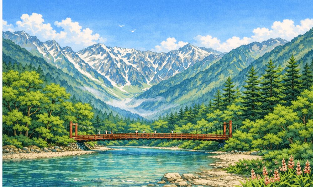 上高地 駐車場 どこ 沢渡